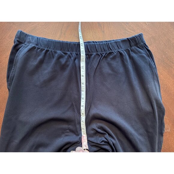 Lands End NEW Knit Sport Straight Leg Casual Pull on Pants Black Size 18/XL Tall - Picture 11 of 14